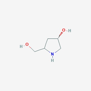 (3S)-5-(Hydroxymethyl)pyrrolidin-3-ol