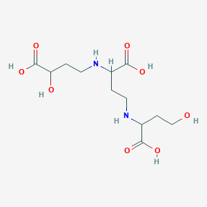 molecular formula C12H22N2O8 B1255293 avenic acid A CAS No. 76224-57-2