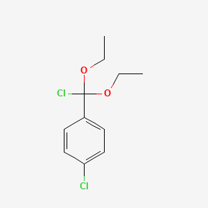 1-Chloro-4-[chloro(diethoxy)methyl]benzene