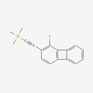 [(1-Iodobiphenylen-2-yl)ethynyl](trimethyl)silane