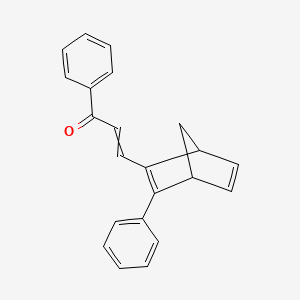 1-Phenyl-3-(3-phenylbicyclo[2.2.1]hepta-2,5-dien-2-yl)prop-2-en-1-one