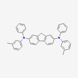 N~2~,N~7~-Bis(3-methylphenyl)-N~2~,N~7~-diphenyl-9H-fluorene-2,7-diamine