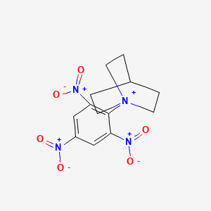 1-(2,4,6-Trinitrophenyl)-1-azabicyclo[2.2.2]octan-1-ium