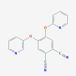 4-[(Pyridin-2-yl)oxy]-5-[(pyridin-3-yl)oxy]benzene-1,2-dicarbonitrile