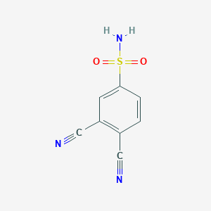 3,4-Dicyanobenzene-1-sulfonamide