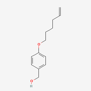 {4-[(Hex-5-en-1-yl)oxy]phenyl}methanol