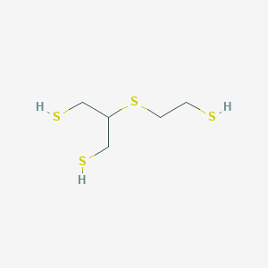 2-[(2-Sulfanylethyl)sulfanyl]propane-1,3-dithiol