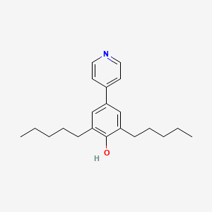 2,6-Dipentyl-4-(pyridin-4(1H)-ylidene)cyclohexa-2,5-dien-1-one