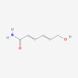 6-Hydroxyhexa-2,4-dienamide