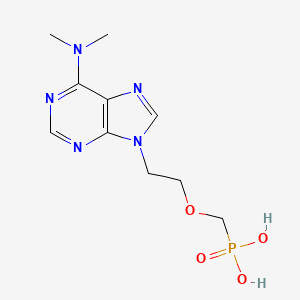 2-[6-(Dimethylamino)purin-9-yl]ethoxymethylphosphonic acid