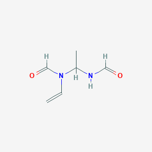 N-[1-[ethenyl(formyl)amino]ethyl]formamide