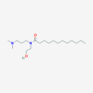 N-[3-(Dimethylamino)propyl]-N-(2-hydroxyethyl)dodecanamide