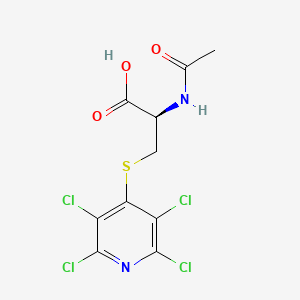 N-Acetyl-S-(2,3,5,6-tetrachloropyridin-4-yl)-L-cysteine