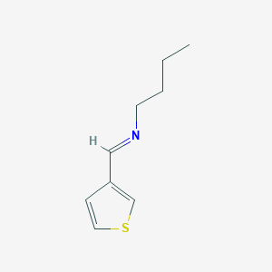 (E)-N-Butyl-1-(thiophen-3-yl)methanimine