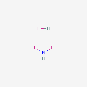 N-Fluorohypofluorous amide--hydrogen fluoride (1/1)