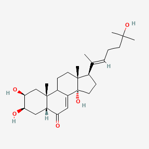 20,22-Didehydrotaxisterone