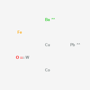 molecular formula BaCoCuFeOPbW B12553333 Pubchem_71347618 CAS No. 192134-71-7