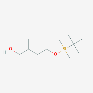 4-{[tert-Butyl(dimethyl)silyl]oxy}-2-methylbutan-1-ol