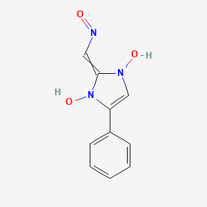 2-(Nitrosomethylidene)-4-phenyl-1H-imidazole-1,3(2H)-diol