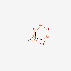 molecular formula C3H6As4O3 B1255339 Arsenicin A CAS No. 925705-41-5