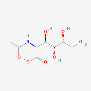 molecular formula C8H14NO7- B1255360 N-乙酰-D-半乳糖胺酸 