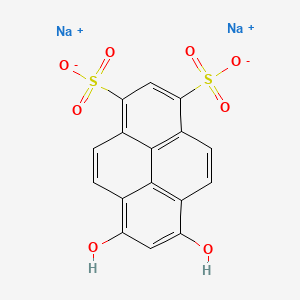 molecular formula C16H8Na2O8S2 B1255363 6,8-二羟基吡啶-1,3-二磺酸钠 CAS No. 61255-63-8