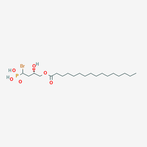 molecular formula C20H40BrO6P B1255364 alpha-Bromomethylene phosphonate 