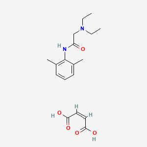 molecular formula C18H26N2O5 B12553745 Lidocaine maleate CAS No. 159309-72-5