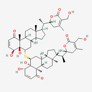 molecular formula C56H78O12S B1255375 Ashwagandhanolide 
