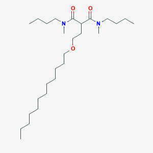 N~1~,N~3~-Dibutyl-2-[2-(dodecyloxy)ethyl]-N~1~,N~3~-dimethylpropanediamide