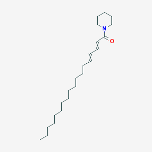 1-(Piperidin-1-YL)octadeca-2,4-dien-1-one