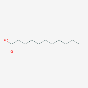 molecular formula C11H21O2- B1255392 十一酸酯 