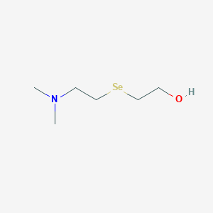 2-{[2-(Dimethylamino)ethyl]selanyl}ethan-1-ol