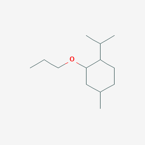 molecular formula C13H26O B12553984 4-Methyl-1-(propan-2-yl)-2-propoxycyclohexane CAS No. 164351-98-8