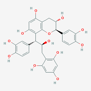 molecular formula C30H28O12 B1255406 Gambiriin A1 