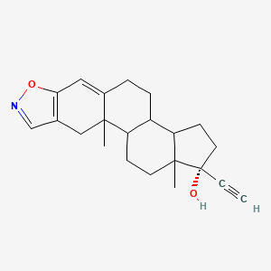 molecular formula C22H27NO2 B1255408 达那唑，美国药典参考标准 