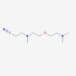 3-[{2-[2-(Dimethylamino)ethoxy]ethyl}(methyl)amino]propanenitrile