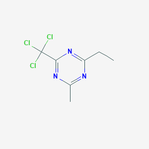 2-Ethyl-4-methyl-6-(trichloromethyl)-1,3,5-triazine