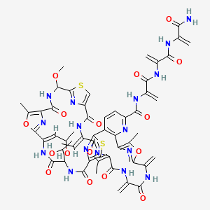molecular formula C55H54N16O16S2 B1255418 Methylsulfomycin I 