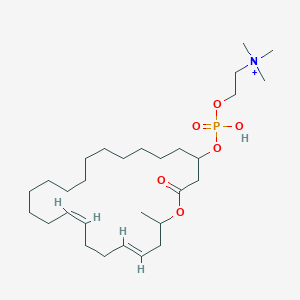 molecular formula C29H55NO6P+ B1255435 Eushearilide 