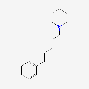 Piperidine, 1-(5-phenylpentyl)-