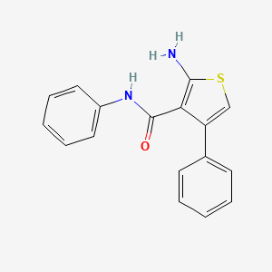 2-Amino-N,4-diphenylthiophene-3-carboxamide