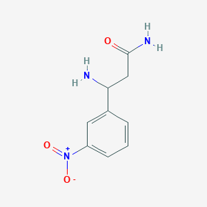 3-Amino-3-(3-nitrophenyl)propanamide