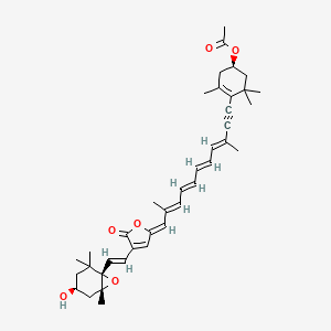 molecular formula C39H48O6 B1255455 Pyrrhoxanthin 