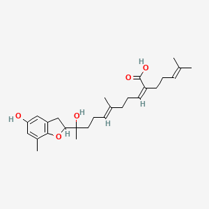 molecular formula C27H38O5 B1255456 Thunbergol B 