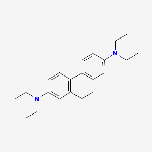 N~2~,N~2~,N~7~,N~7~-Tetraethyl-9,10-dihydrophenanthrene-2,7-diamine