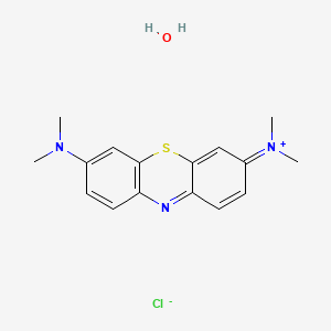 molecular formula C16H20ClN3OS B1255477 Methylene Blue hydrate CAS No. 67183-68-0