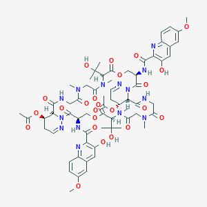 Monoacetyl-luzopeptin B