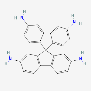 9H-Fluorene-2,7-diamine, 9,9-bis(4-aminophenyl)-