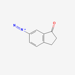 3-Oxo-2,3-dihydro-1H-indene-5-diazonium